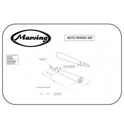 Marving M/2069/BC Moto Morini 500