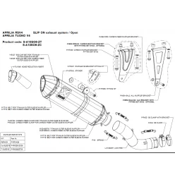Akrapovic Aprilia RSV 4 S-A10SO6-ZC