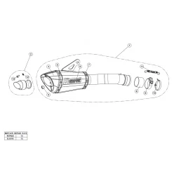 Akrapovic Kawasaki Z900 S-K9SO4-ASZT