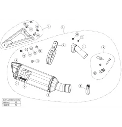 Akrapovic Bmw S1000RR S-B10SO10-ZC