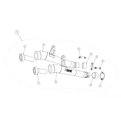 Akrapovic Kawasaki Z1000 - Z1000SX SM-K10SO2T