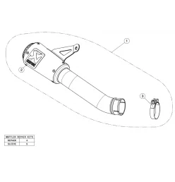 Akrapovic Honda CBR 1000 RR S-H10SO18-CBT