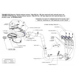 Akrapovic Triumph Daytona 675 S-T675SO3-HACT