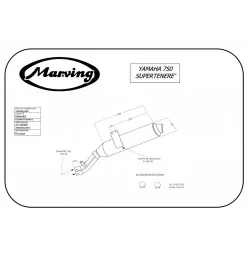 Marving Y/AAA/32/BC Yamaha Xtz 750 Supertenere'