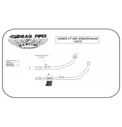 Marving H/JC1/IX Honda Vt 600 Shadow
