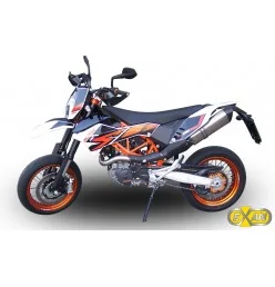Exan KTM 690 SMC Ovale X-Black