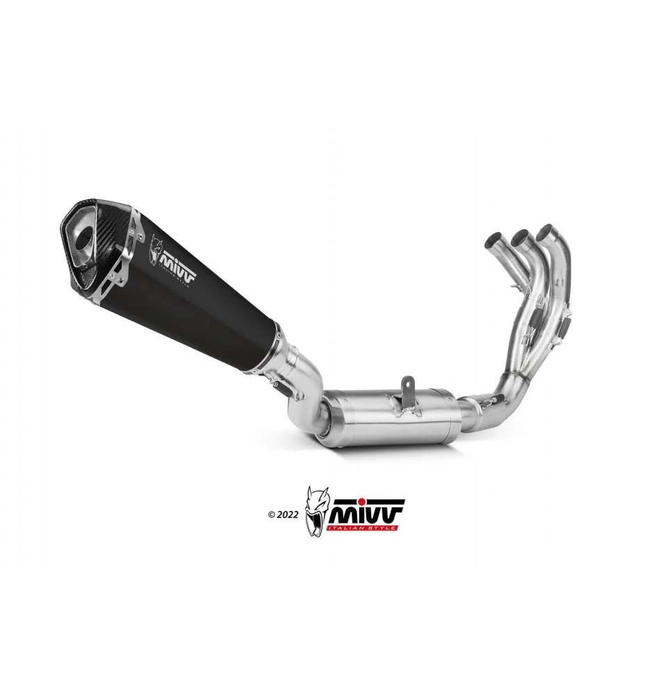 Mivv Delta Race Steel Black Yamaha Tracer 9 GT 2021/2022
