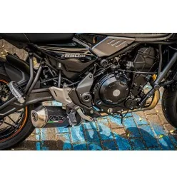 GPR GPR 2022 GPR Satinox Poppy GPR E5.CO.K.161.2.CAT.SAPO GPR Kawasaki Z 650 RS - ZR 650 RS Ann. 2021/2022 E5.CO.K.161.2.CAT.SAP