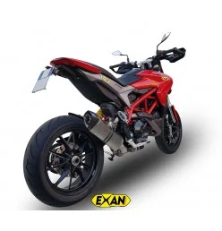 Exan Ducati Hypermotard 939 Ovale X-Black
