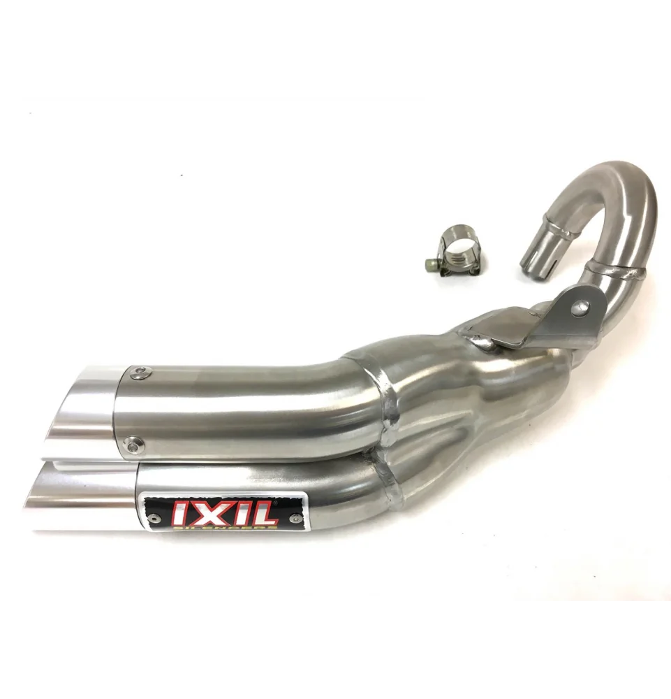 Échappement Aftermarket Pour FB Mondial HPS 125 - Acier Inox, Diamètre 38-51 Mm, Neuf