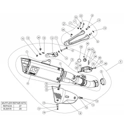 Akrapovic Honda CBR 1000 RR S-H10SO17-HAPXLT/1